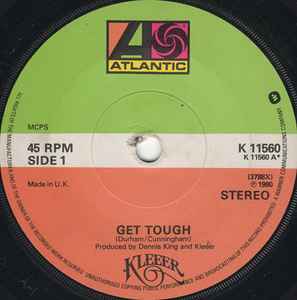 

7inch Record KLEEER - Get Tough K11560 Atlantic 1980 UK Dance & Electronica Used