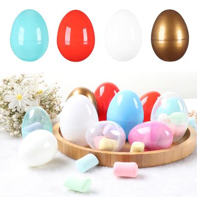 1pcs Games Crafts Add Treats Easter Decor Decoration Fillable Egg Party Decor Easter Eggs Plastic