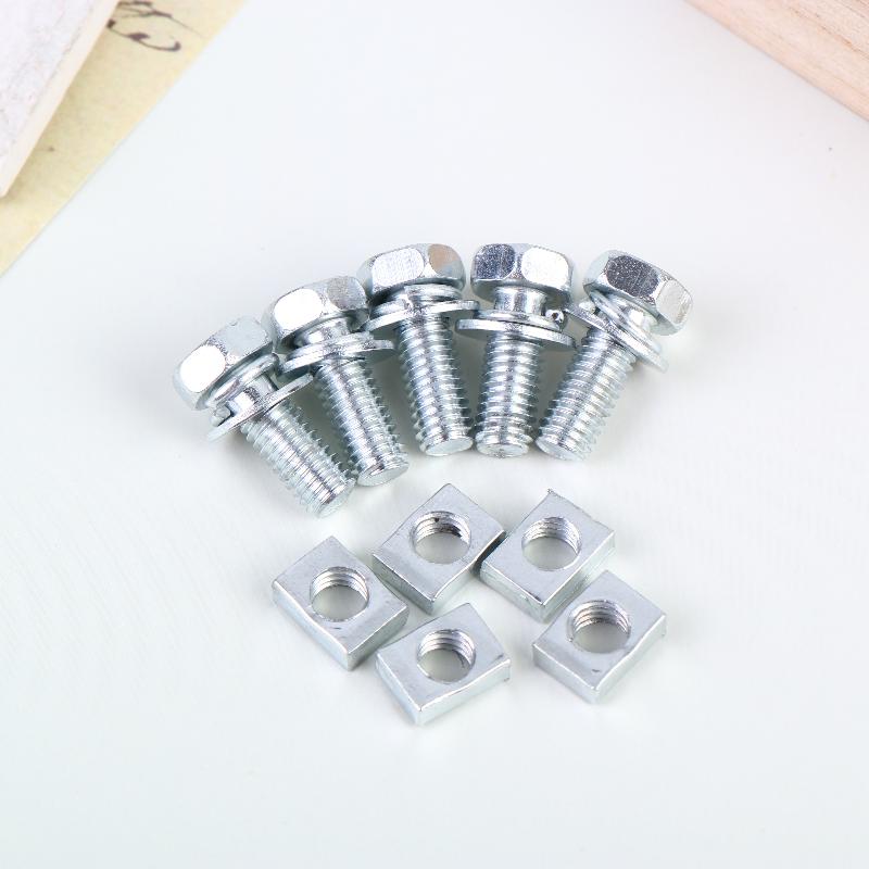 Universal Motorcycle Battery Terminal Nut And Bolt Screws M5X10Mm M6X12Mm For 4Ah 5Ah 6Ah 7Ah Scooter Atv Dirt Bike