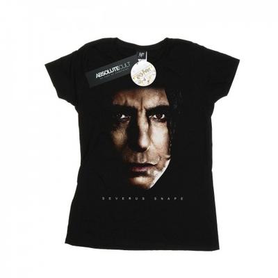 Womens/Ladies Severus Snape Portrait Cotton T-Shirt