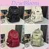College Style Nylon Backpack With Feature For Students And Teens