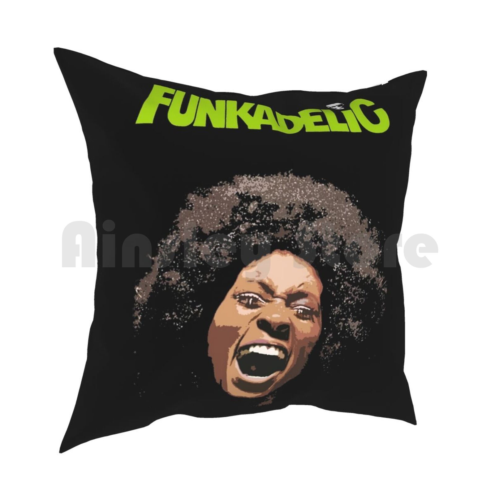 Funkadelic Pillow Case Printed Home Soft Throw Pillow Maggot Brain Funkadelic Parliament Clinton Bootsy Vintage Funk 30cmx30cm