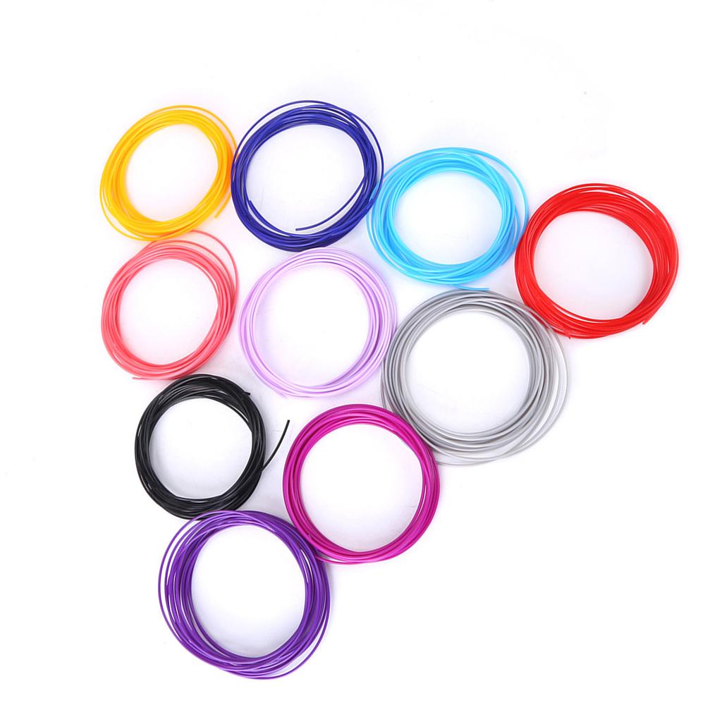 20 Colors 1.75mm PCL Filament Refills For 3D Printer Printing Pen Low Temperature