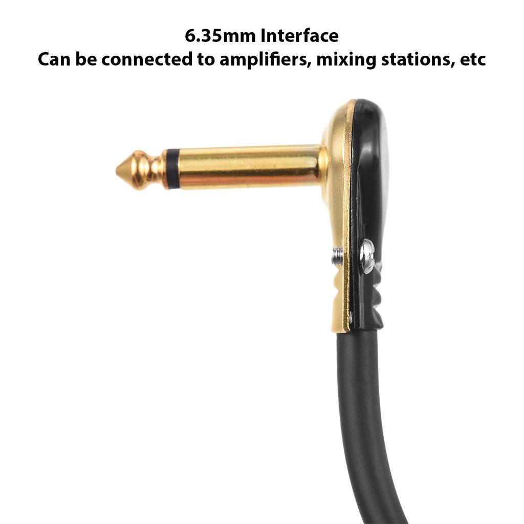 CZ.INSPIRE 6 Pack Guitar Patch Cables 6.35mm Interface Single/Dual Channel Front Stage DI Switch