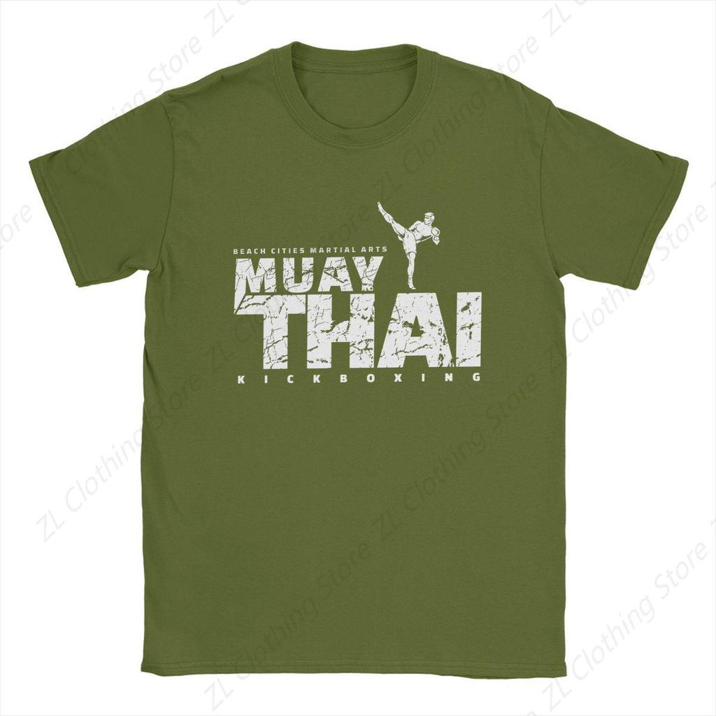 Funny Muay Thai Brazilian Jiu-jitsu T-Shirts Men O Neck Cotton T Shirts Boxing Wrestling Short Sleeve Tee Printed Merchandise
