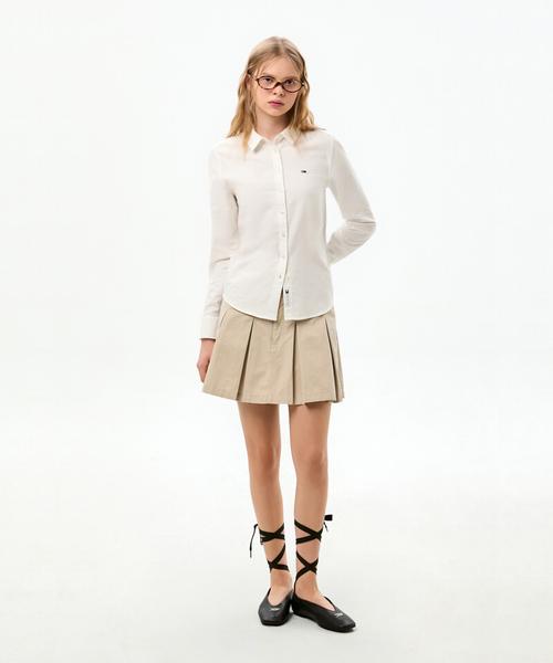 Tamijinseu Coolmax Slim Oxford Shirt (T32G0Wsh01Twt2Ybl)