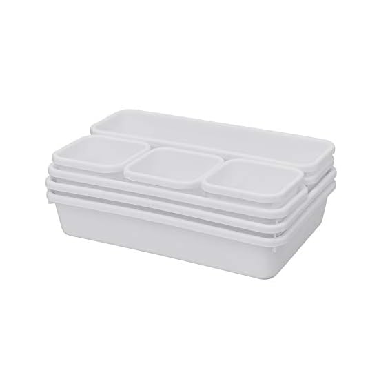 Drawer Dividers, Organizer Trays, Modular Storage Boxes, Versatile Storage Containers, Convenient Co