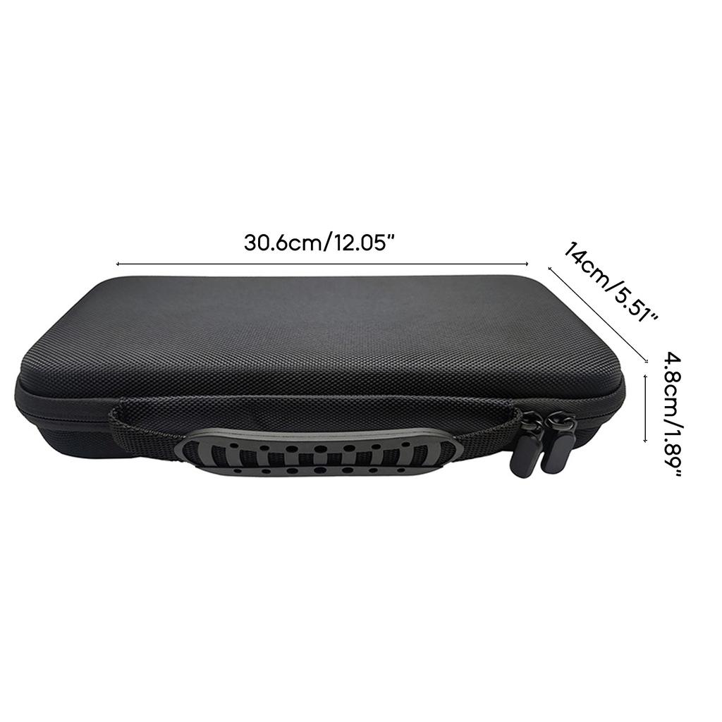 Portable Protective Travel EVA Carrying Bag Shockproof Hard Cover Shell Storage Case Anti-Fall for RogAlly Game Console