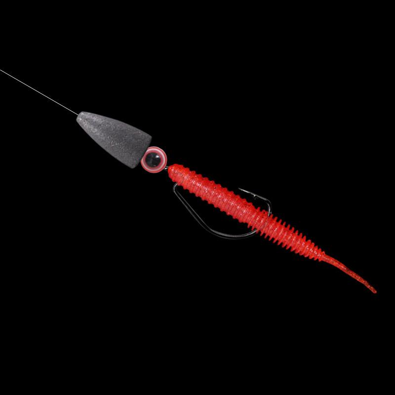 6cm/11cm Floating Screw Needle Tail Luya Light Dance Soft Bug Outdoor Fishing Soft Bait Soft Bug Fishing Accessories Fishing Group
