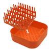 Silicone Air Fryer Basket Silicone Bacon Rack Air Fryer Grilling Pan for BBQ