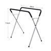 Panel Stand with Padded Rails Tubular Auto Body Paint Folding Car Rack for DIY Mechanics,