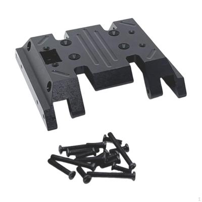 RC Center Gearbox Mount Holder Aluminium Skid Plate Replaces Parts Accessory for MN128 MN86 MN86S