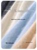 Women's Flocked V-neck Pure Cashmere Knitwear - Cozy Loose-Fit Long Sleeve Sweater for Autumn/Winter