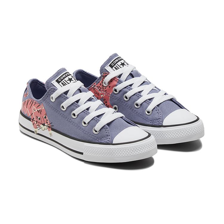 Converse Chuck Taylor All Star Canvas Comfortable Durable Low Top Kids Canvas Shoes Kids sneaker 671614C