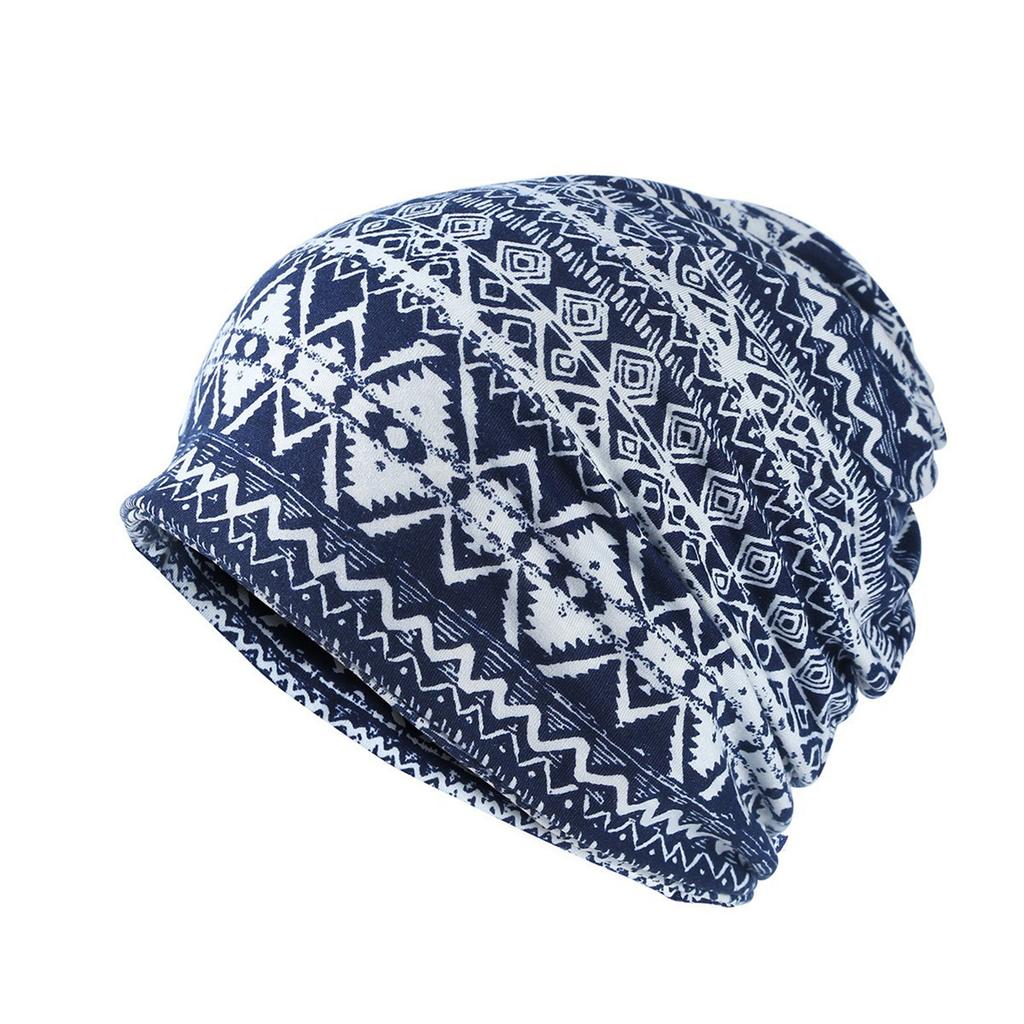 Women Breathable Headwrap Stylish Chemo Turban Hat with Digital Printing for Daily Wear and Various Occasion Outfit