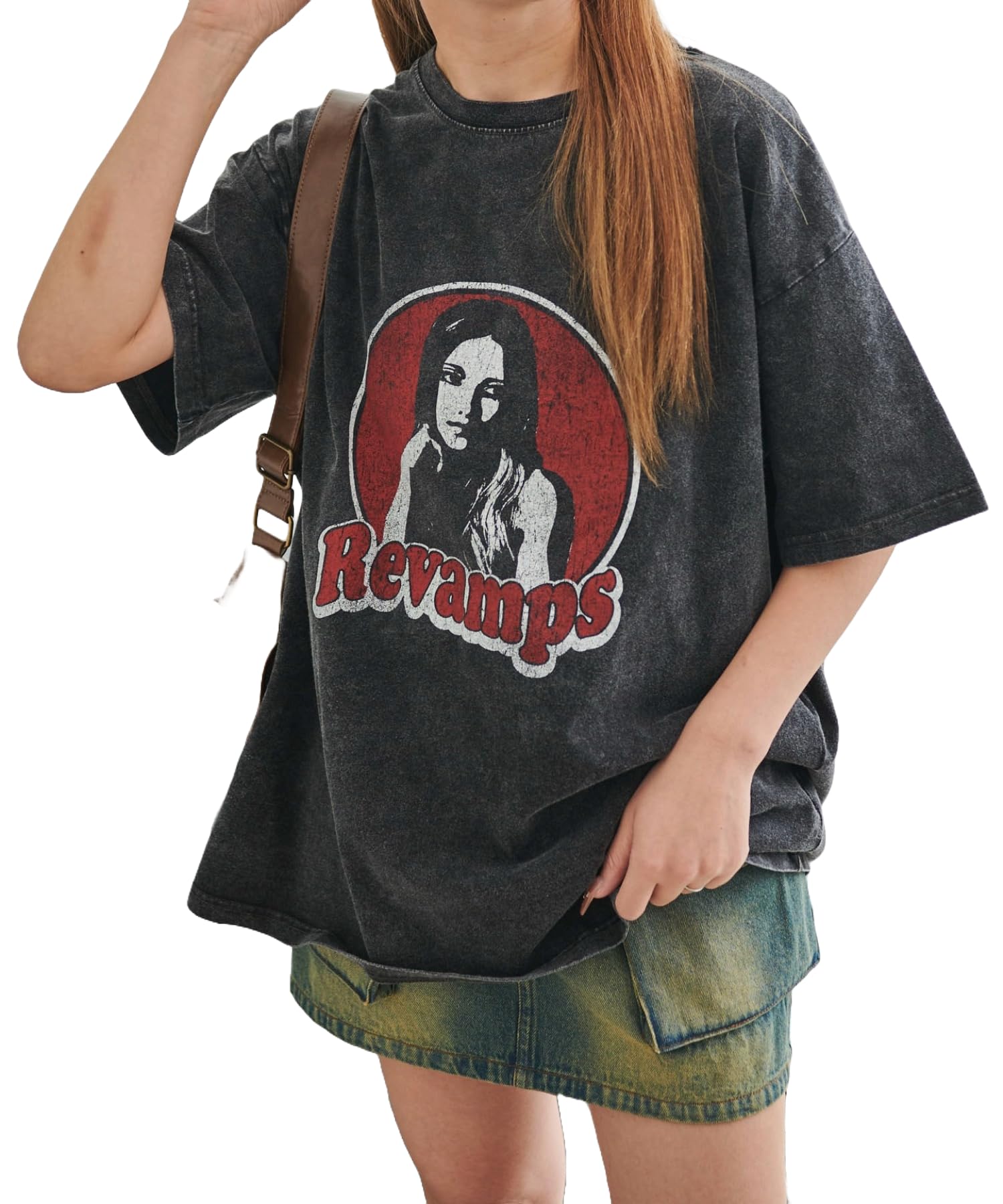 

WEGO Vintage Short Sleeve Graphic Short Sleeve Big Korean Size Pattern 4 T-Shirt, Tee, Top, Silhouette, Oversized, Streetwear, Style, Casual, Gift,