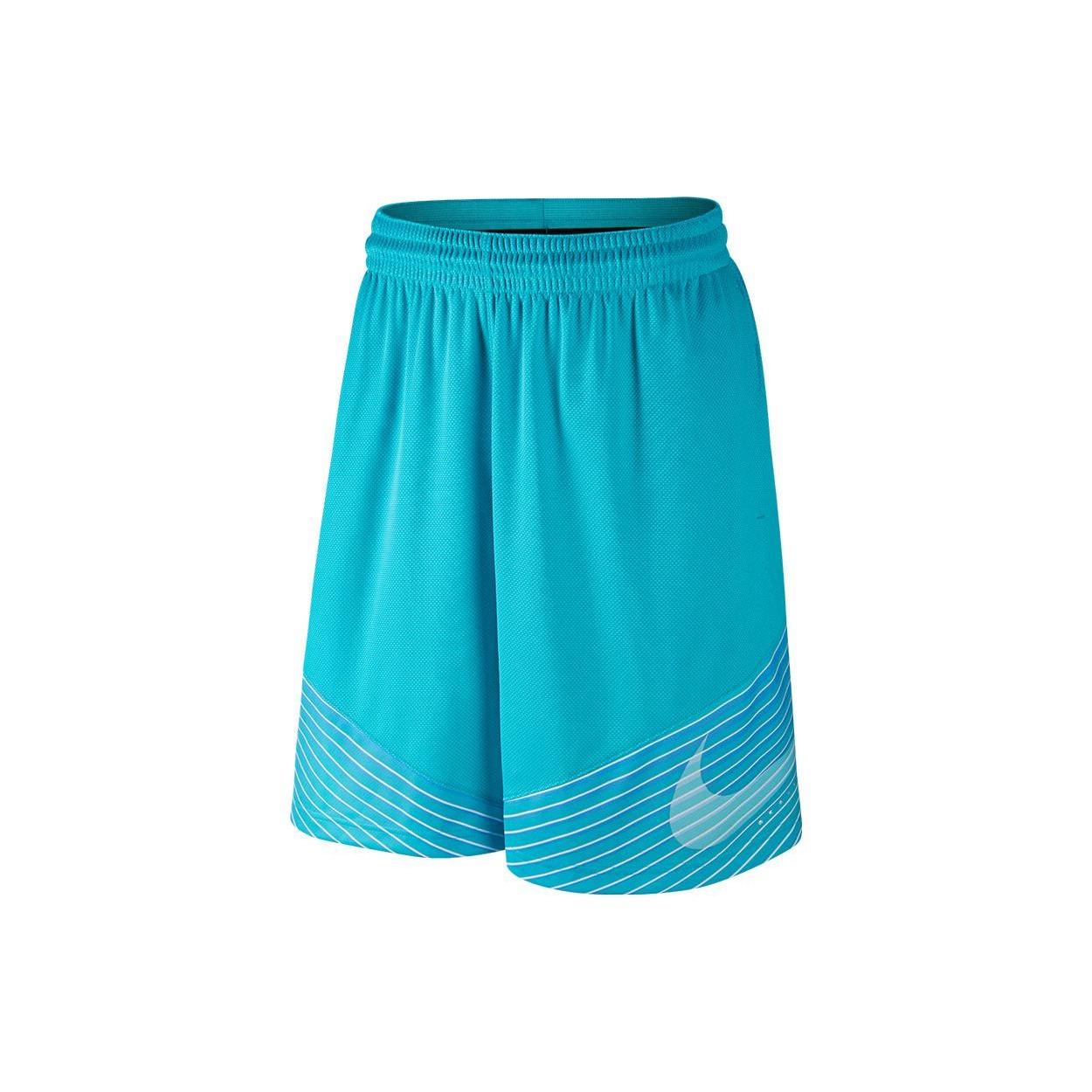 Men s Nike Logo Stripe Straight Sports Shorts Blue 718387-418 S