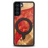 Bewood Unique Case for Samsung Galaxy S21 FE - Neons - Paris with MagSafe