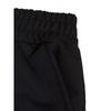 Women's Black Flame Printed Jogging Pants, Drawstring Straight Leg Sports Pants, Casual Fitness Pants, Casual Wear, Bold Printing