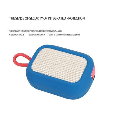 1 Stück Silikonhülle für SoundCore Select 4 Go Weich Langlebig Kollisionsschutz Kratzfest Staubdicht Rutschfest Tragbares Lanyard Kompakt