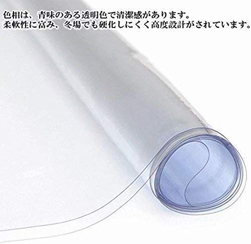 MY mama Transparent Vinyl Fabric Clear PVC 137cm Wide 0.2mm Thick Cut to 100cm Length Craft Supplies SNL4939-1M