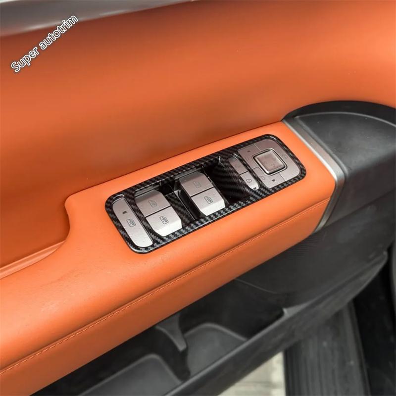 Middle Air Vent / Window Lift / Steering Wheel / Handle Cover Trim For BYD Ti7 Equation Leopard Titanium 7 2025 2026 Accessories