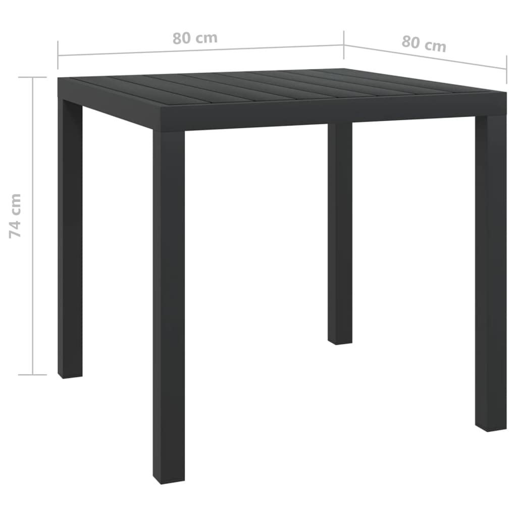 3 Piece Garden Dining Set with Cushions Poly Rattan Grey