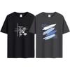 SHOREKEEPER 6.2 Oz Men's Short Sleeve T-Shirts (2-Piece Set, 3-Piece Set) 100% Cotton Printed Loose Fit Round Neck Breathable Quick-Drying Comfortable