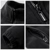 Men Winter Fleece Jacket Parka Coat  Casual Outwear Thick Warm Bomber Military Jacket