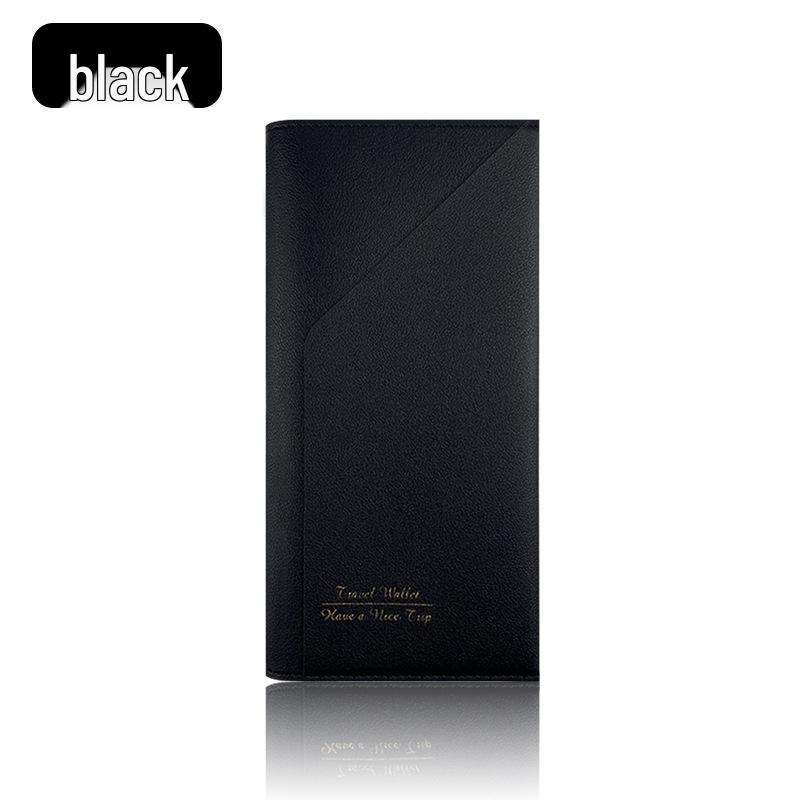 In-Stock Customizable PU Leather Travel Document Bag & Multi-functional Passport Holder