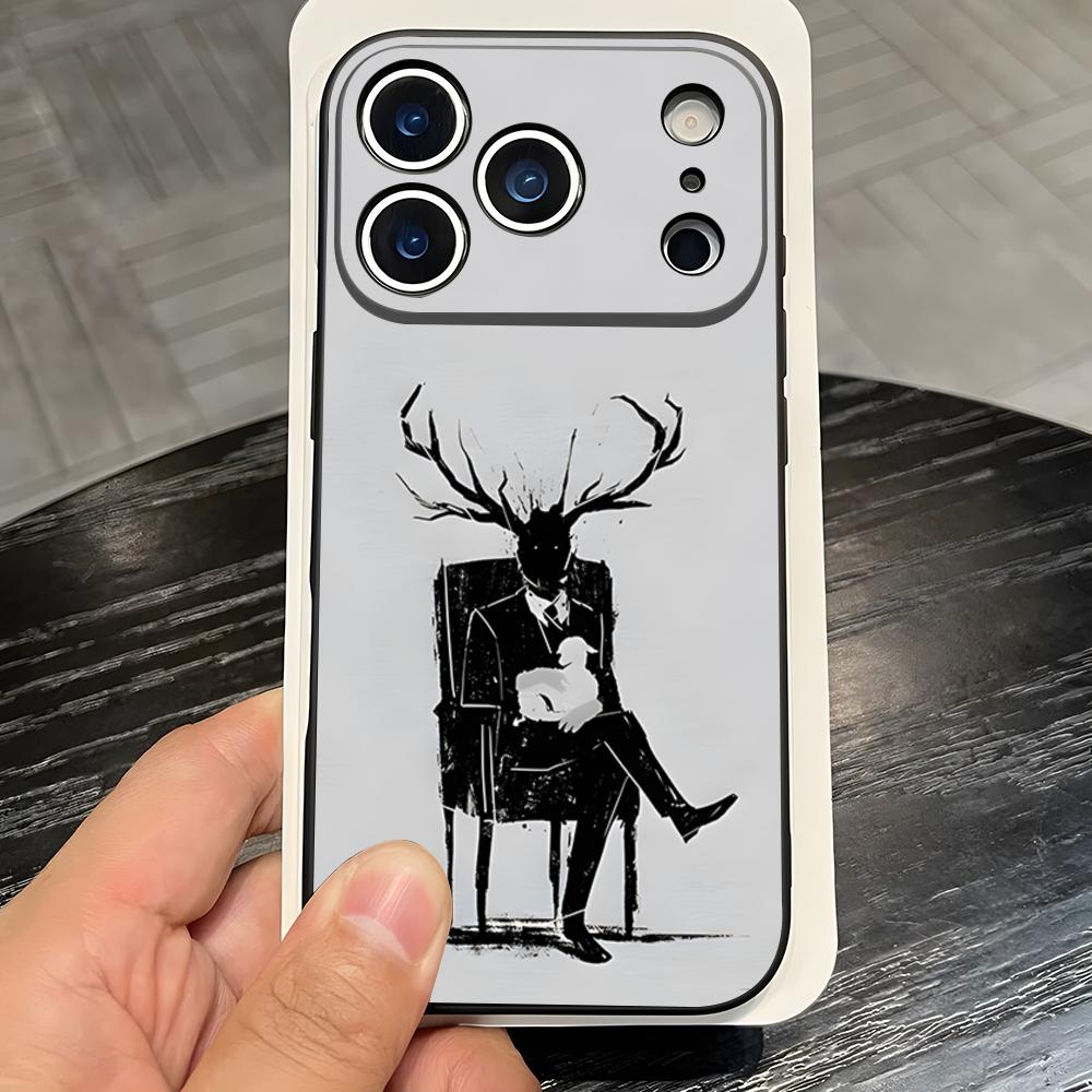 HANNIBAL Phone Case For IPhone 17 Pro Max 16 15 14 Pro Max 13 11 X Xs Xr 8 7Plus Silicone Cover