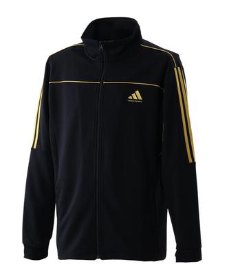 Adidas Combat Sports Authentic Tracksuit for Sports and Training TR-40 Jacket, Men's Unisex, (Size M, Black/Gold)