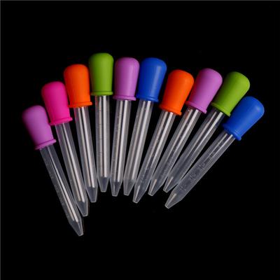1 Adet Yenidoğan Bebek Çocuk Silikon Plastik Beslenme İlaç Damlalıklı Kaşık Büret