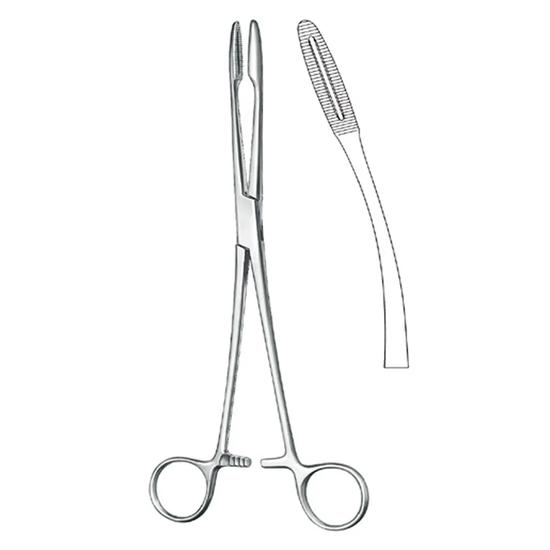 GDC Sterilizing Forceps Gross Maier - Curved (20cm) (Sdfc)
