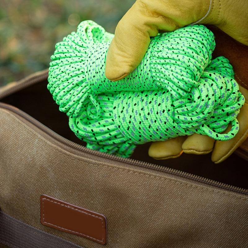 Reflektierende Paracord Zelt Abspannleine Seil Outdoor Camping Survival Seil Zelt Lanyard Riemen Wäscheleine Seil Einfach zu Benutzen