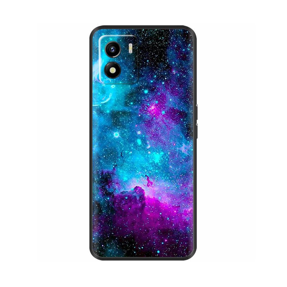 For Vivo Y01 Case Y01 2022 Soft Silicone Back Cover TPU Phone Case For Vivo Y01 Y 01 VivoY01 Cute Black Bumper Coque Shell Funda