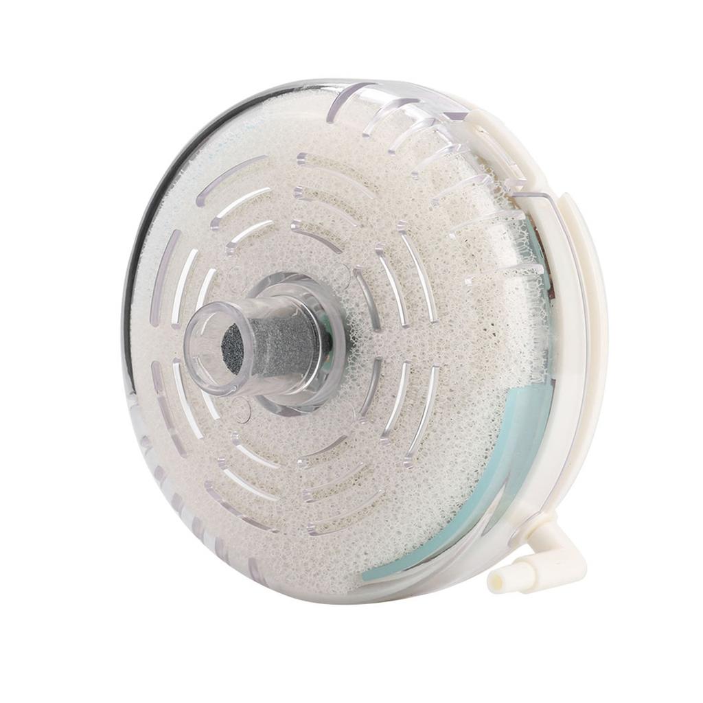 Ultra Thin Round Aquarium Fish Tank Filter Sponge Filter Water Filter (S)