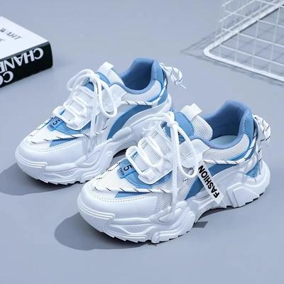 Classic New Women's Shoes Mesh Breathable Fashionable Sports Shoes for Teenagers and Students Casual Lightweight Running Shoes