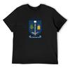 Das University of Glasgow T-Shirt Herren T-Shirt Tierdruck für Jungen Basic T-Shirt Grafik-T-Shirt Herrenbekleidung