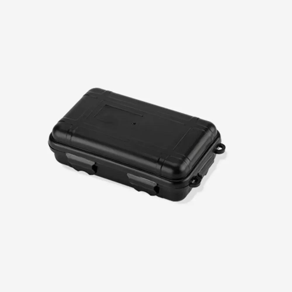 

1PC EDC Tool Box Outdoor Camping Survival Kit Shockproof Waterproof Case Sealed Box Outdoor Survival Storage Box Small чёрный