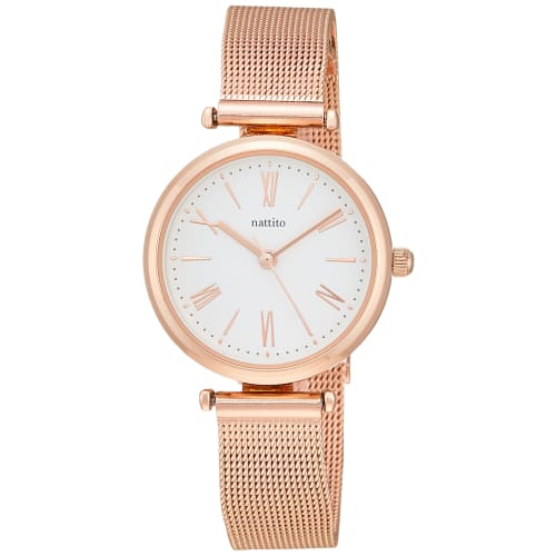 

Fieldwork Watch, Waterproof, Mesh Strap, Analog, WP Misty, YM063-3, Women s, Rose Gold