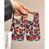 The New Leopard Print Blue Planet Phone Case Is Suitable for The Apple 16promax Vortex Iphone15 Protective Case for Women