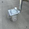 Durable Dual-Use Outdoor Stove for Firewood and Charcoal Cooking