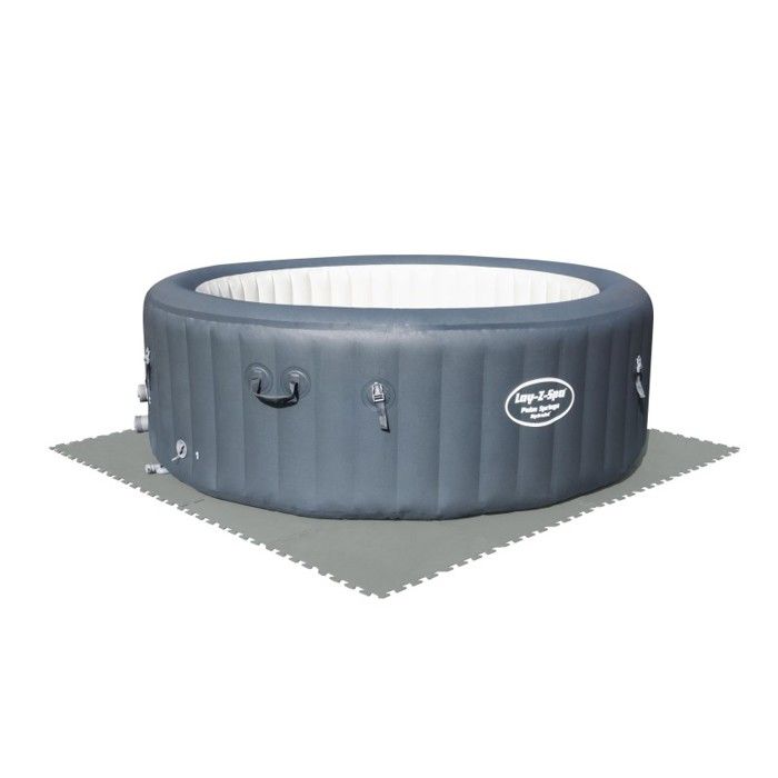 BESTWAY Bestway Set of 9 Pool Floor Mats - 50 X 50 Cm - Grey