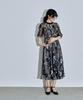 Niana Flower Embroidery Party Wedding Embroidered Size L Dress, Dress, Dress, Lace, Black,