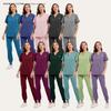 Unisex Sweat-Absorbent Breathable Dental & Beauty Salon Medical Scrub Suit