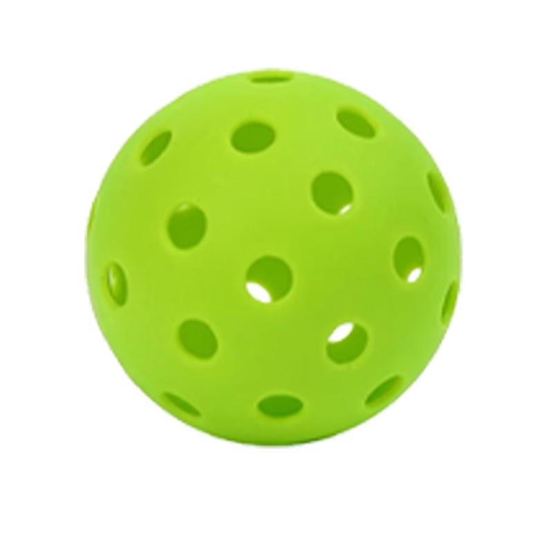 Pickleball Paddle and 40/26-Hole Injection Molded Plastic Balls for Outdoor Play