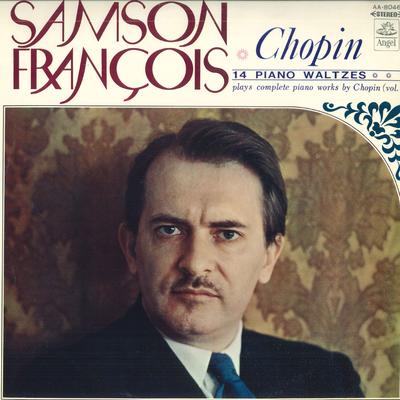 LP Record SAMSON FRANÇOIS - Chopin 14 Piano Waltzes AA8046 ANGEL - Japan Classical Used