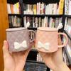 Nordic Creative Bow Mug Ceramic Cup Coffee Cup Milk Cup Breakfast Cup