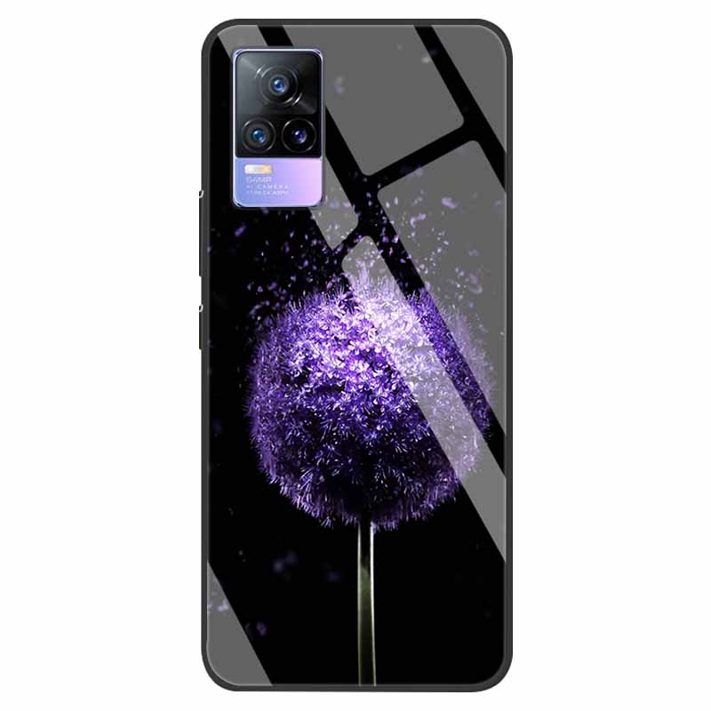 For VivoV21 5G Tempered Glass Case for Vivo V21 5G Soft Bumper Hard Funda For Vivo X60 Pro Global Phone Case X60 5G 2021 Cover